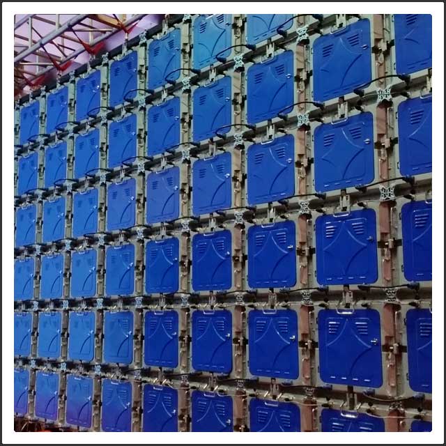 P6 Outdoor LED Rental Display Screen with Die Casting Cabinet 