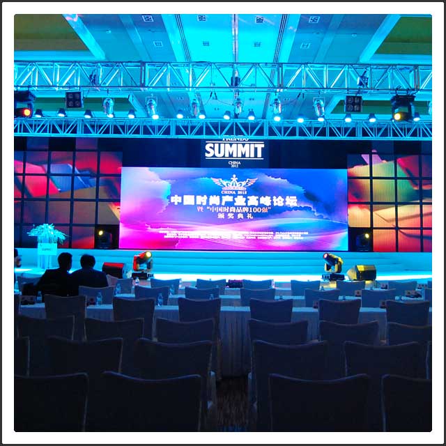 P4mm LED Display Screen Video Wall for Hiring