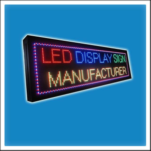 P10 320mm Height Outdoor Water Proof LED Scrolling Message Sign 