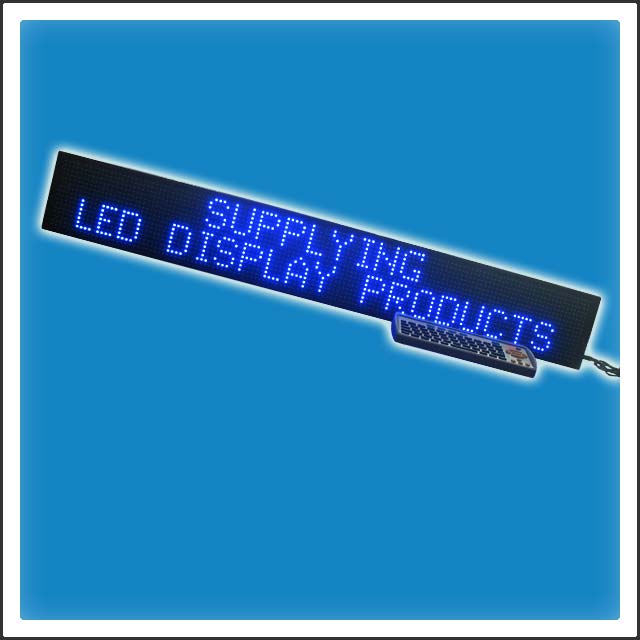 P7.625mm 16 Pixels Height DIP LED Moving Message Display Board (Show Window Sign)