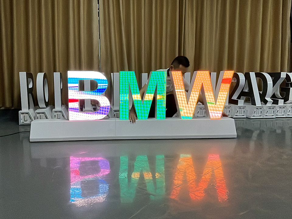 Indoor P3 Creative LED Video Letters